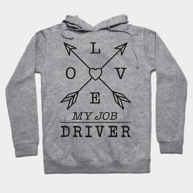 Driver profession Hoodie by SerenityByAlex